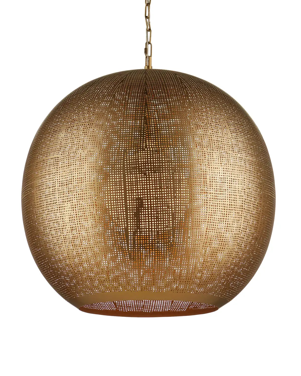 CURREY & COMPANY, BUCKRAM ORB PENDANT, PENDANT LIGHT