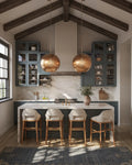 CURREY & COMPANY, BUCKRAM ORB PENDANT, PENDANT LIGHT