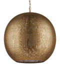 CURREY & COMPANY, BUCKRAM ORB PENDANT, PENDANT LIGHT