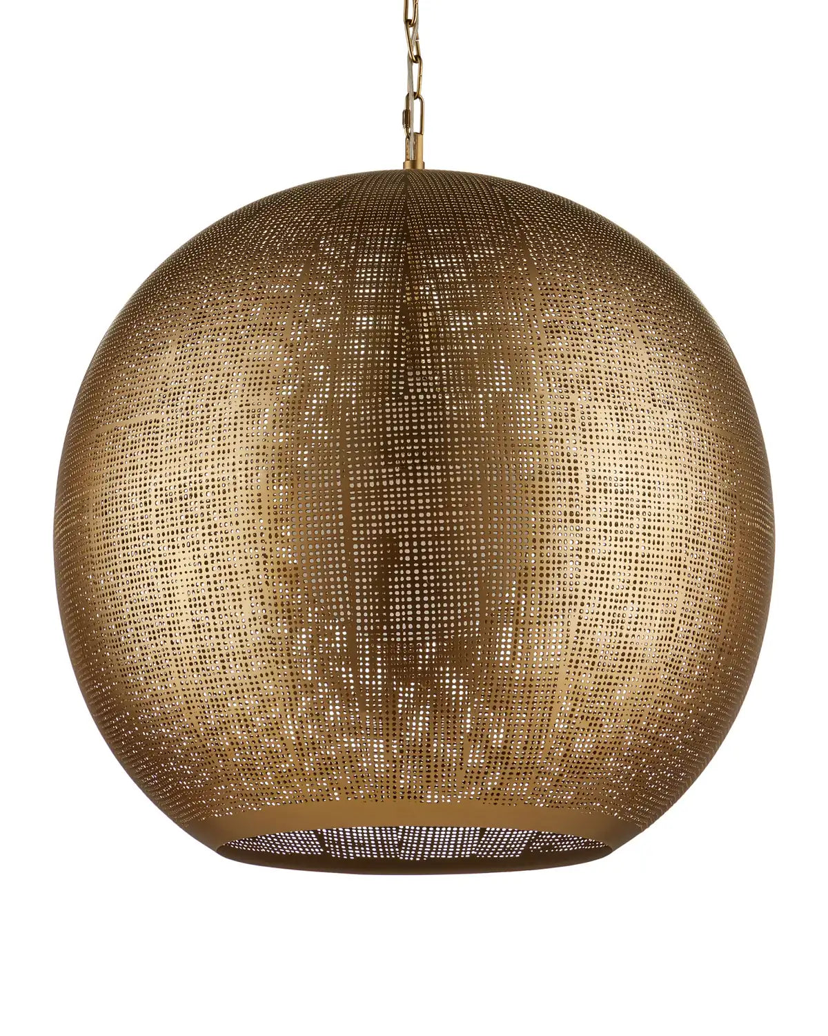 CURREY & COMPANY, BUCKRAM ORB PENDANT, PENDANT LIGHT