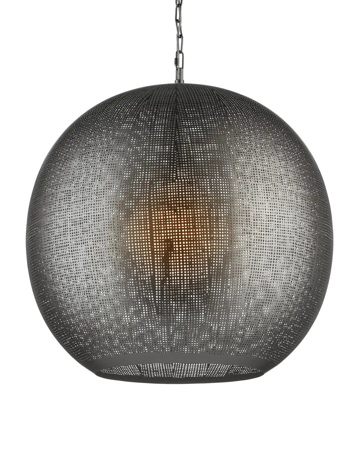 CURREY & COMPANY, BUCKRAM ORB PENDANT, PENDANT LIGHT
