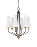 CURREY & COMPANY, HENNIN CHANDELIER, CHANDELIER LIGHT