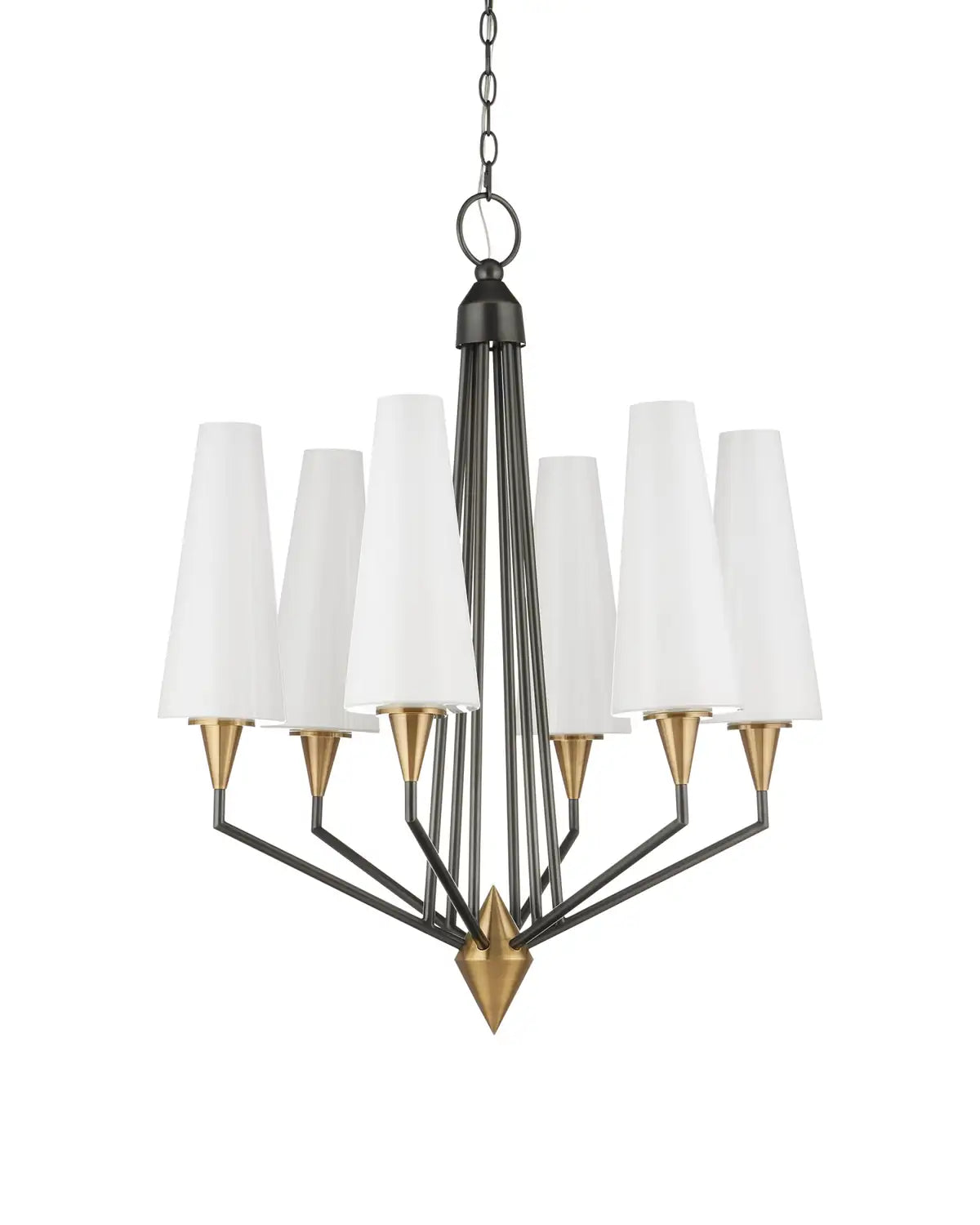 CURREY & COMPANY, HENNIN CHANDELIER, CHANDELIER LIGHT