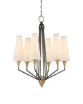 CURREY & COMPANY, HENNIN CHANDELIER, CHANDELIER LIGHT