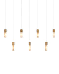 CURREY & COMPANY, CANNULA LINEAR MULTI-DROP PENDANT, PENDANT LIGHT