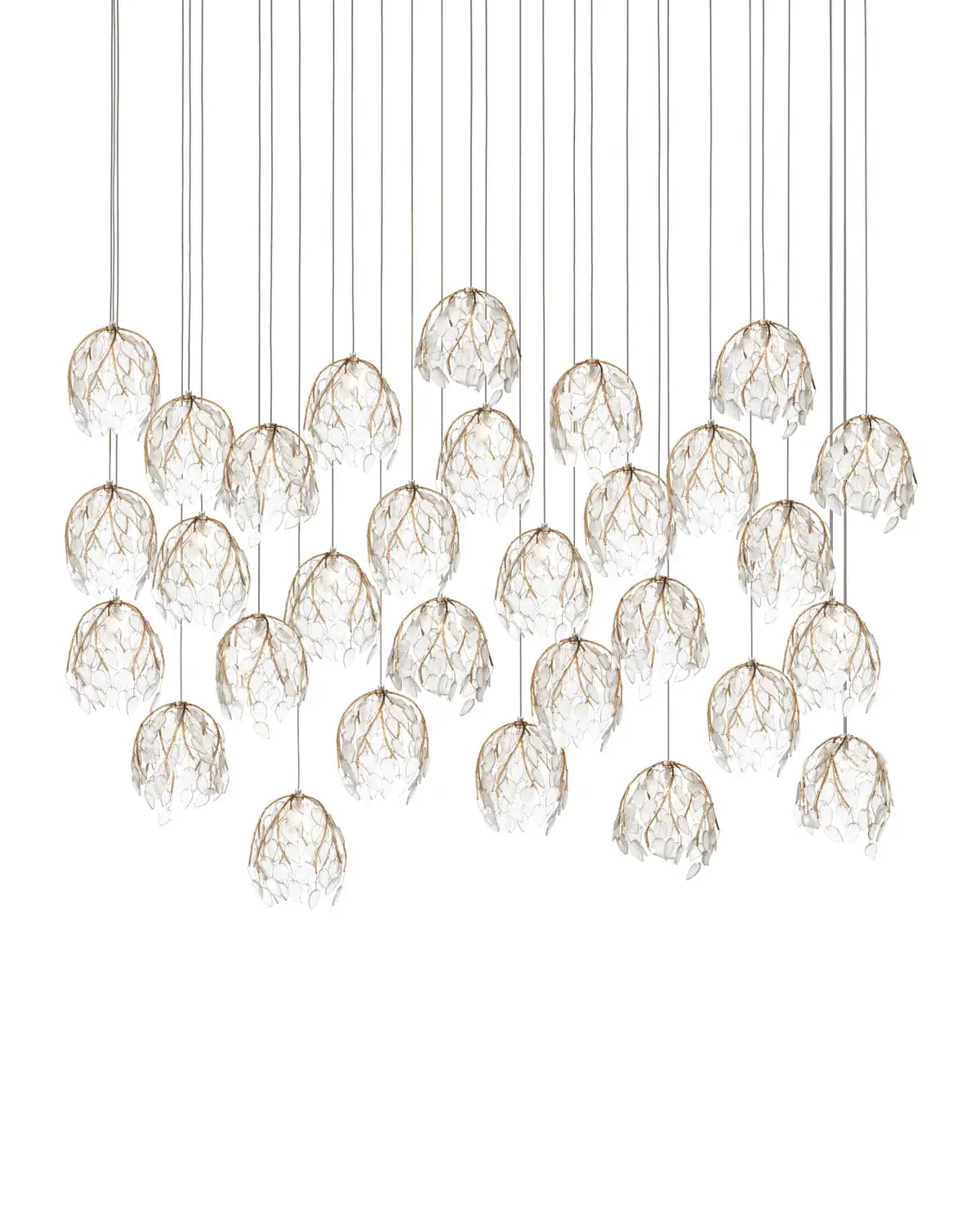 CURREY & COMPANY, BANYAN LINEAR MULTI-DROP PENDANT, PENDANT LIGHT