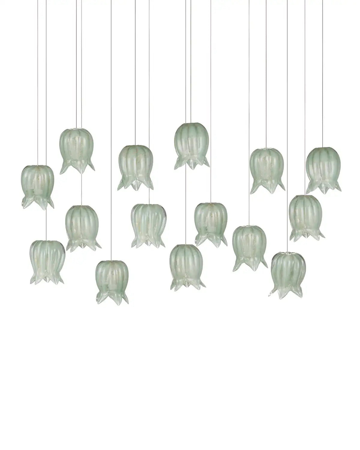 CURREY & COMPANY, POLPO LINEAR MULTI-DROP PENDANT, PENDANT LIGHT