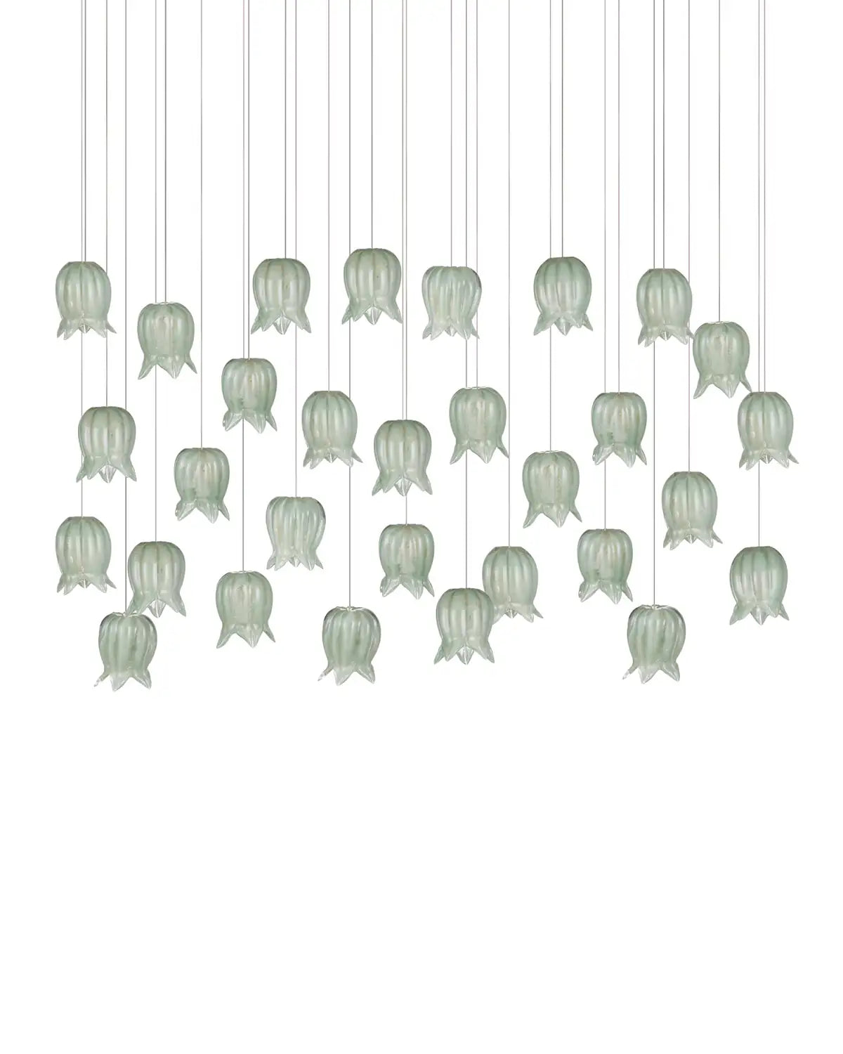 CURREY & COMPANY, POLPO LINEAR MULTI-DROP PENDANT, PENDANT LIGHT