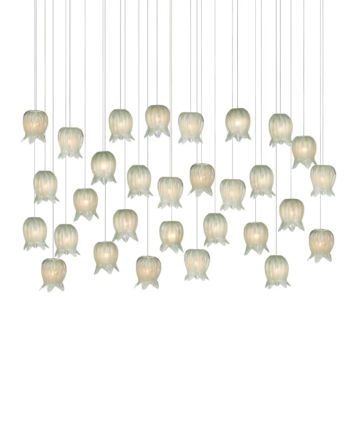 CURREY & COMPANY, POLPO LINEAR MULTI-DROP PENDANT, PENDANT LIGHT