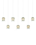 CURREY & COMPANY, POLPO LINEAR MULTI-DROP PENDANT, PENDANT LIGHT