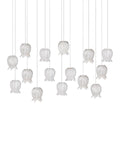 CURREY & COMPANY, POLPO LINEAR MULTI-DROP PENDANT, PENDANT LIGHT