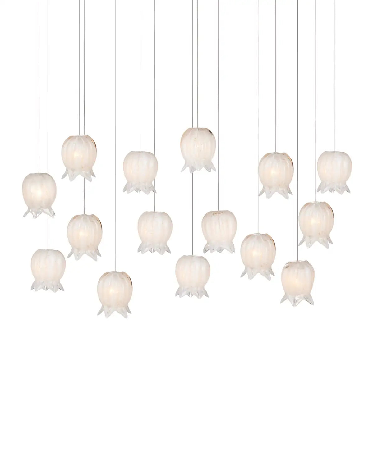 CURREY & COMPANY, POLPO LINEAR MULTI-DROP PENDANT, PENDANT LIGHT