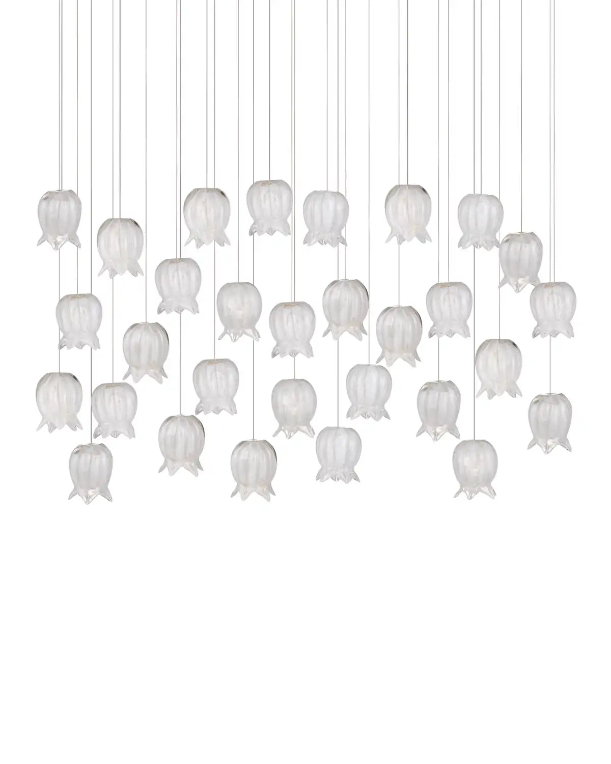 CURREY & COMPANY, POLPO LINEAR MULTI-DROP PENDANT, PENDANT LIGHT