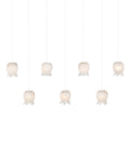 CURREY & COMPANY, POLPO LINEAR MULTI-DROP PENDANT, PENDANT LIGHT