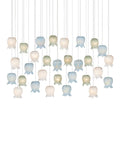 CURREY & COMPANY, POLPO MISTO LINEAR MULTI-DROP PENDANT, PENDANT LIGHT