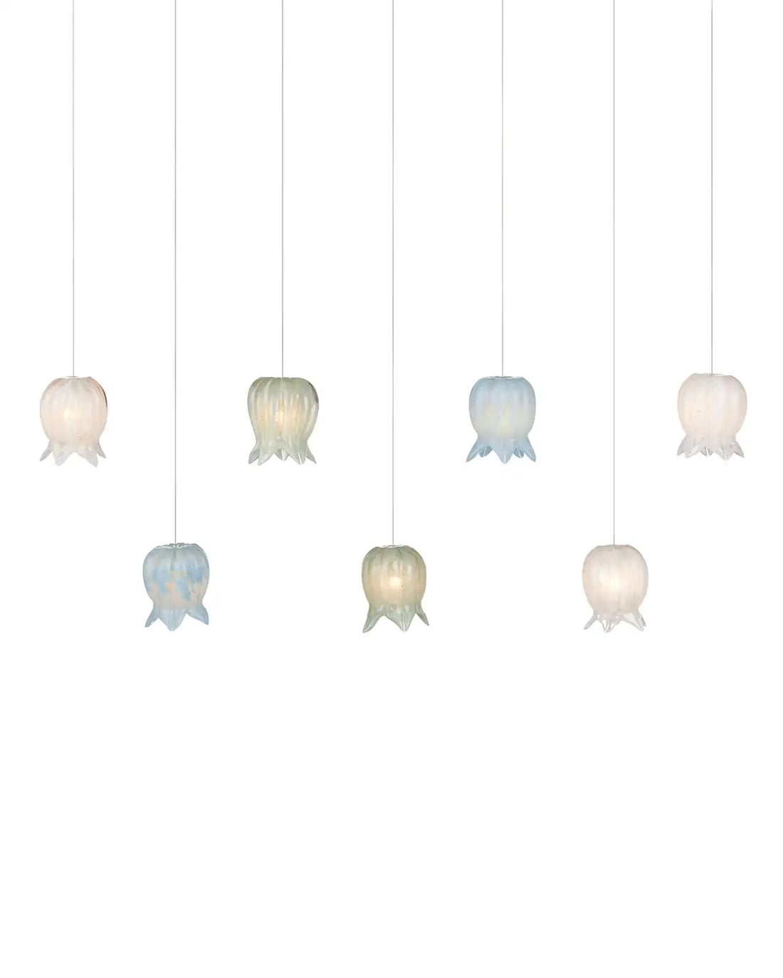 CURREY & COMPANY, POLPO MISTO LINEAR MULTI-DROP PENDANT, PENDANT LIGHT