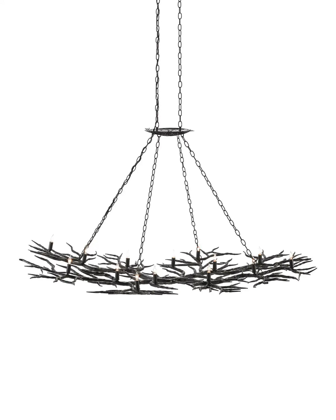 CURREY & COMPANY, RAINFOREST CHANDELIER, CHANDELIER LIGHT