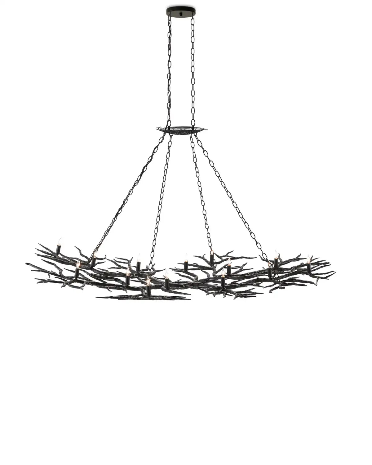CURREY & COMPANY, RAINFOREST CHANDELIER, CHANDELIER LIGHT