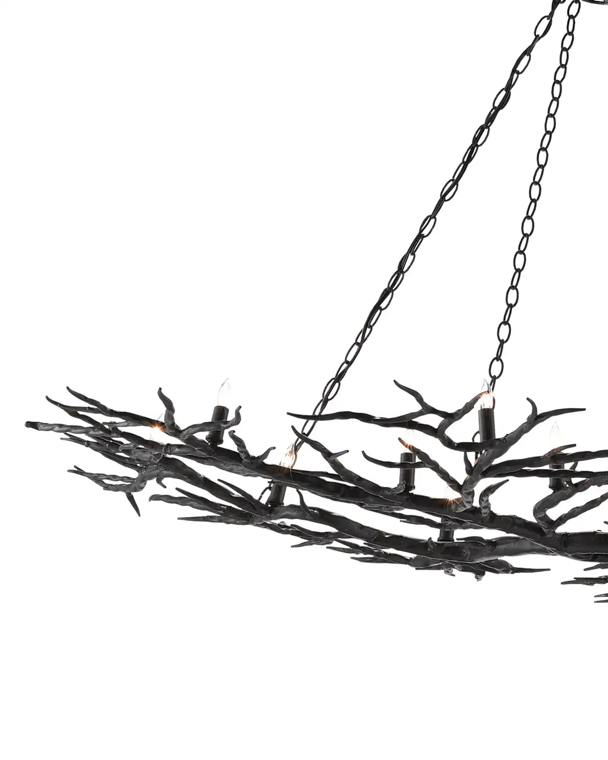 CURREY & COMPANY, RAINFOREST CHANDELIER, CHANDELIER LIGHT