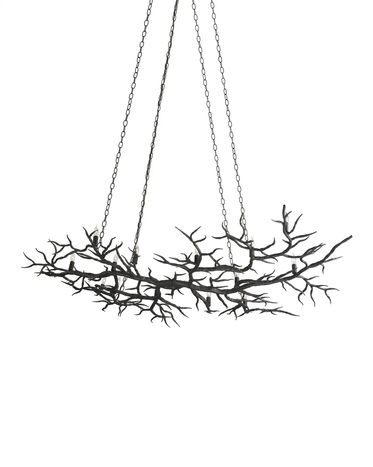 CURREY & COMPANY, RAINFOREST CHANDELIER, CHANDELIER LIGHT