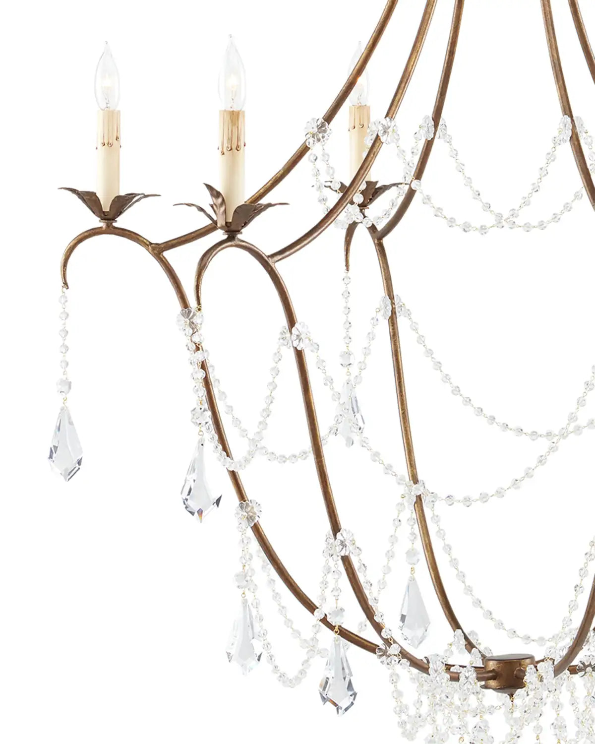 CURREY & COMPANY, ELIZABETH CHANDELIER, CHANDELIER LIGHT