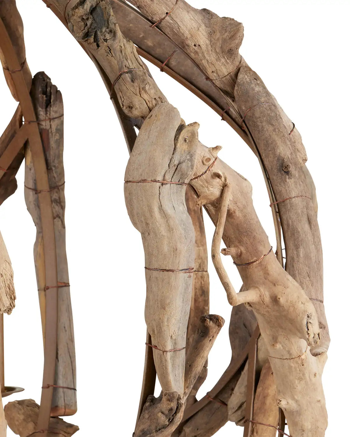 CURREY & COMPANY, DRIFTWOOD ORB CHANDELIER, CHANDELIER LIGHT