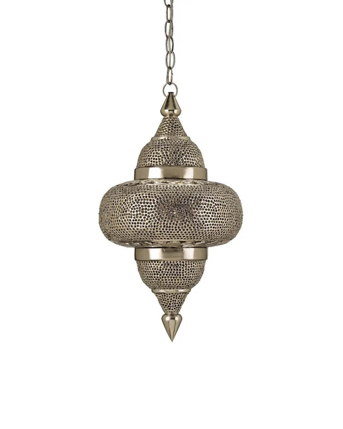 CURREY & COMPANY, TANGIERS NICKEL PENDANT, PENDANT LIGHT