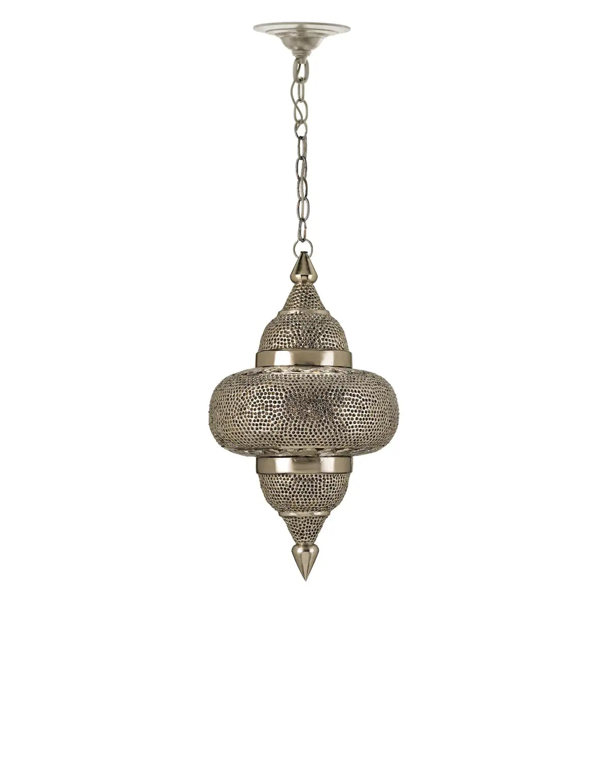 CURREY & COMPANY, TANGIERS NICKEL PENDANT, PENDANT LIGHT
