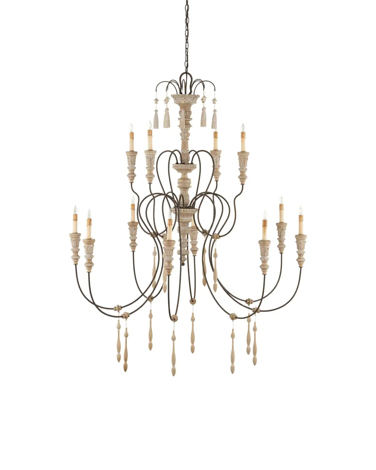 CURREY & COMPANY, HANNAH CHANDELIER, CHANDELIER LIGHT