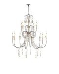CURREY & COMPANY, HANNAH CHANDELIER, CHANDELIER LIGHT