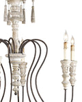 CURREY & COMPANY, HANNAH CHANDELIER, CHANDELIER LIGHT