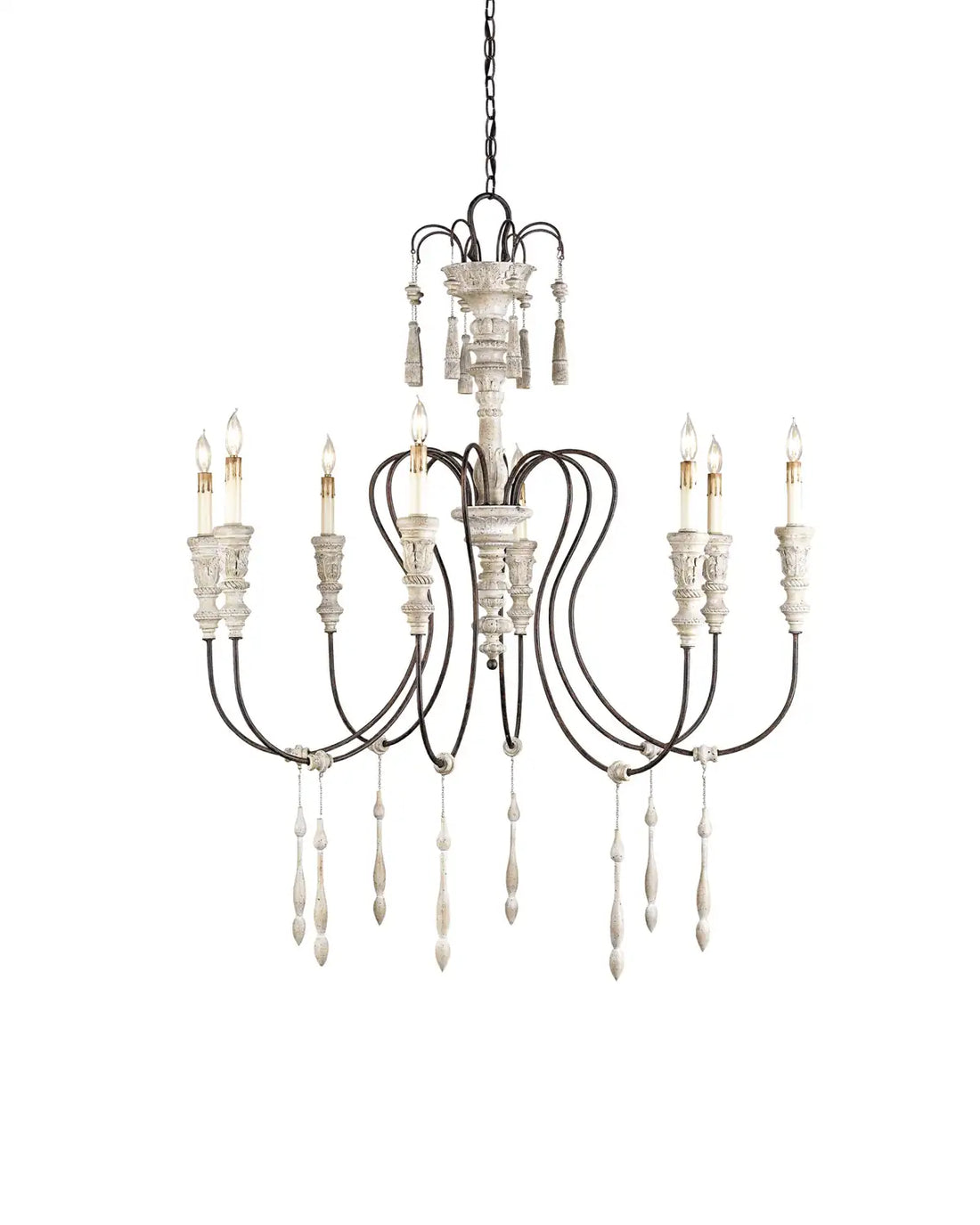 CURREY & COMPANY, HANNAH CHANDELIER, CHANDELIER LIGHT