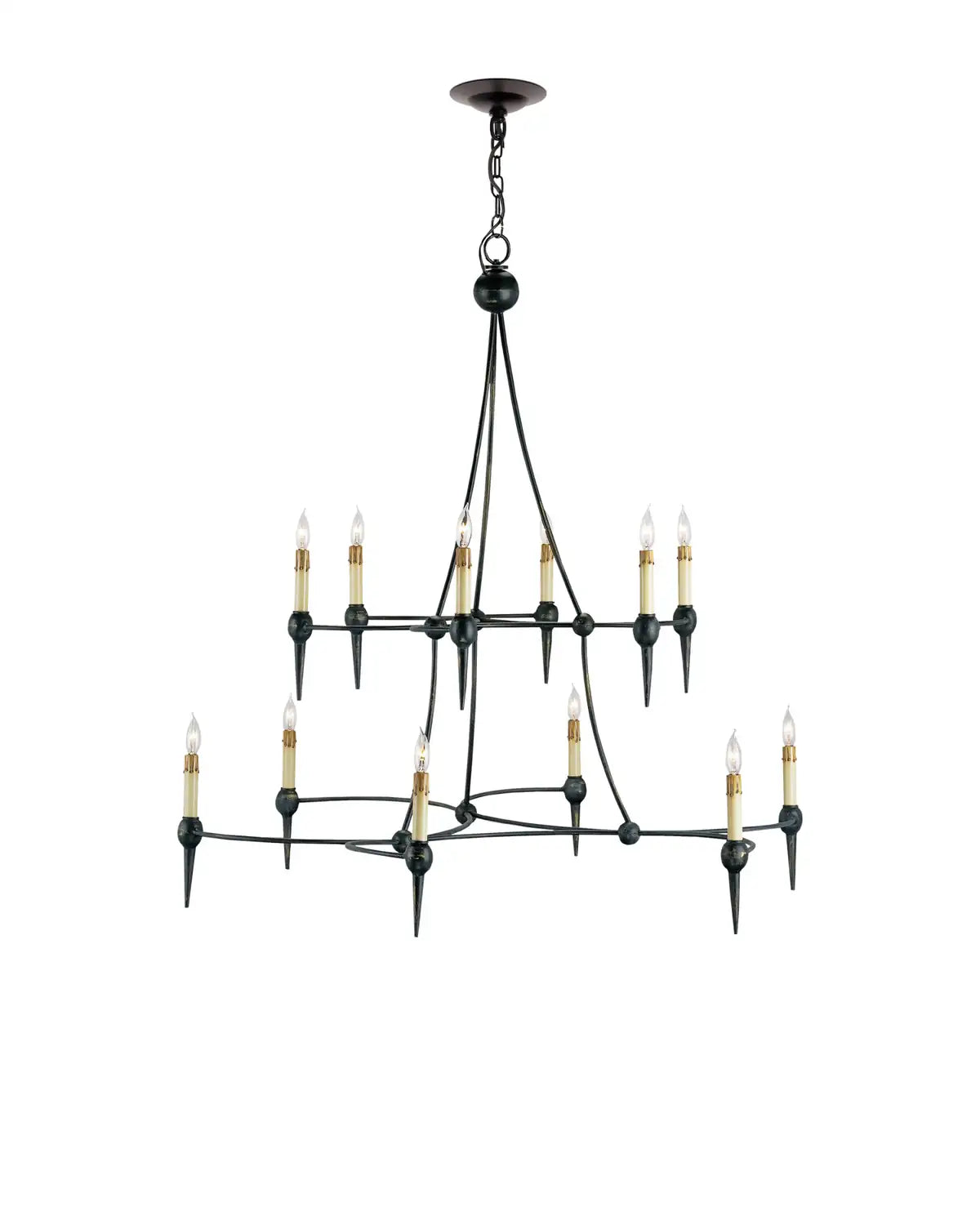 CURREY & COMPANY, DANIELLI CHANDELIER, CHANDELIER LIGHT