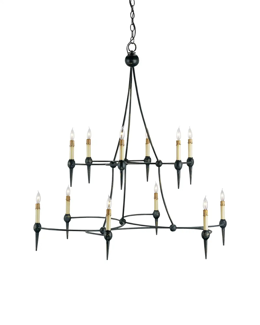 CURREY & COMPANY, DANIELLI CHANDELIER, CHANDELIER LIGHT