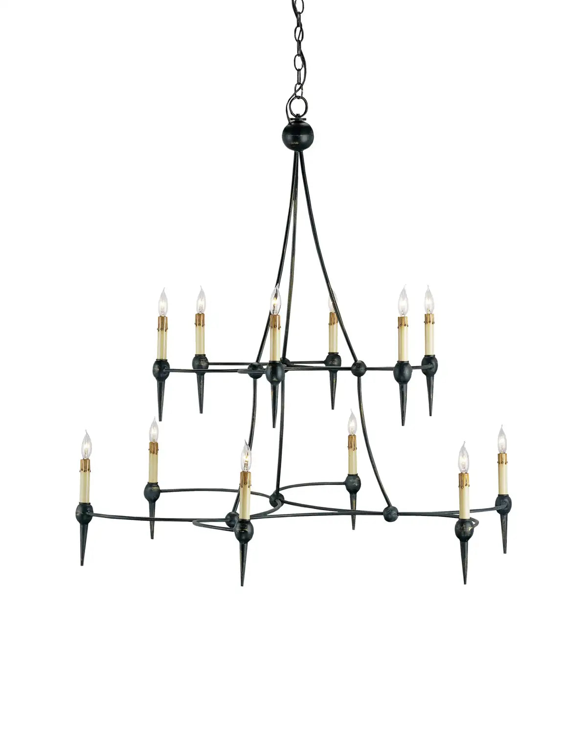 CURREY & COMPANY, DANIELLI CHANDELIER, CHANDELIER LIGHT
