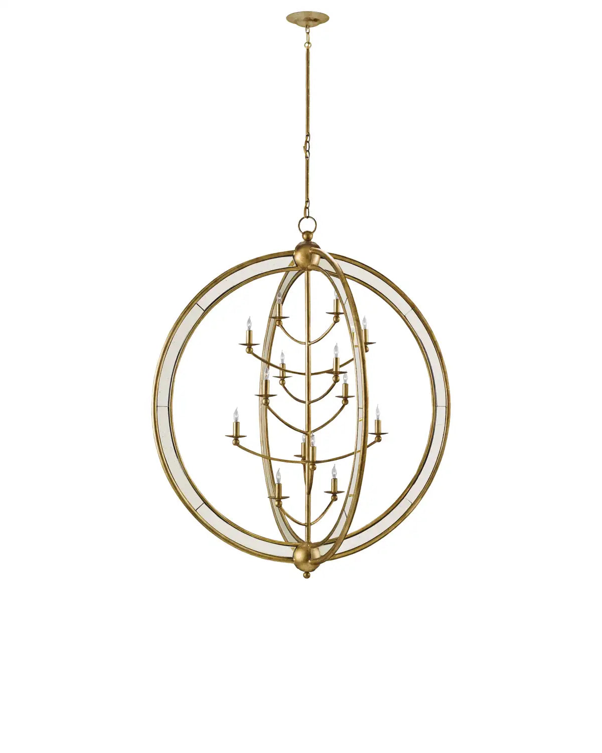 CURREY & COMPANY, APHRODITE ORB CHANDELIER, CHANDELIER LIGHT