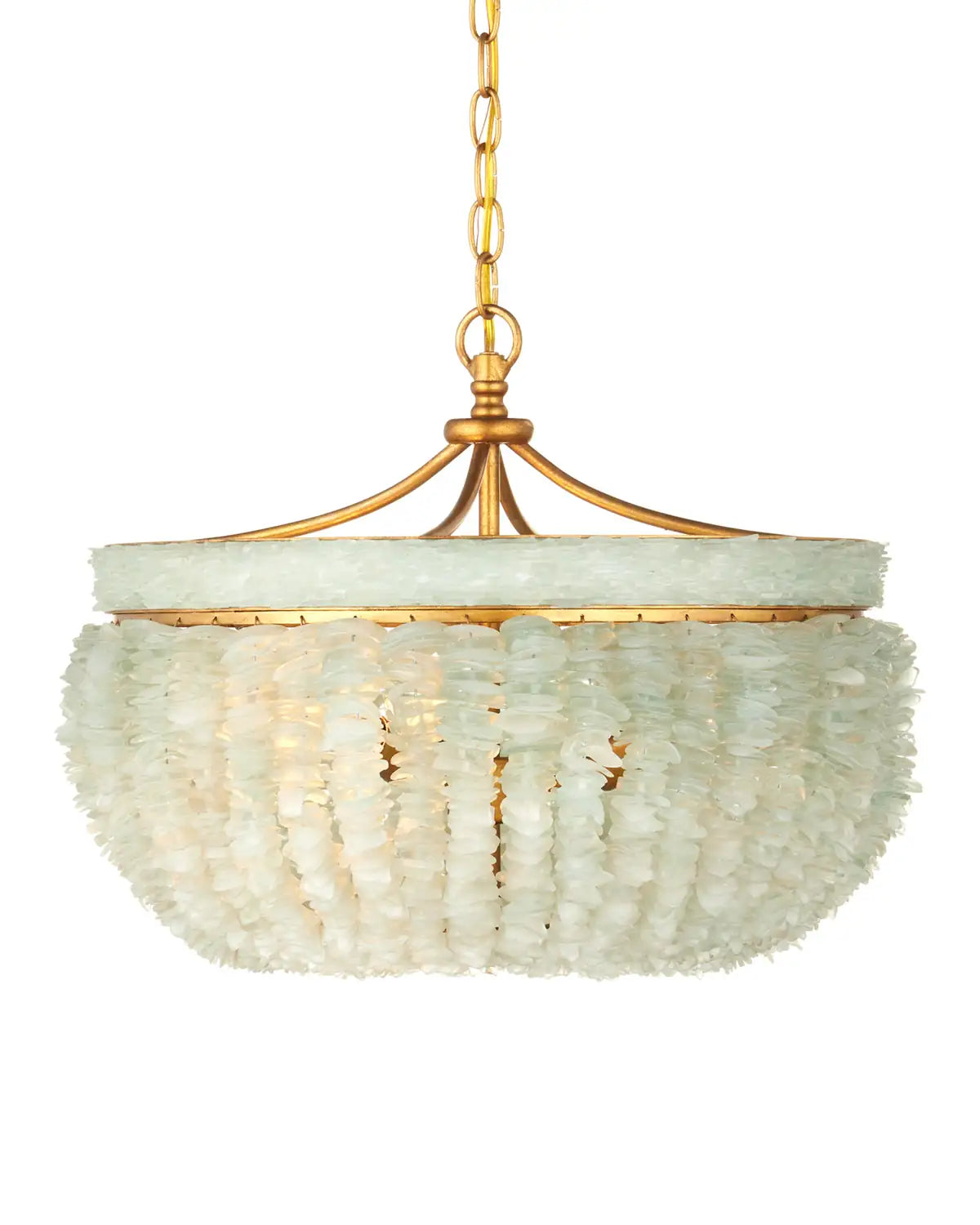 CURREY & COMPANY, BAYOU SEAGLASS PENDANT, PENDANT LIGHT
