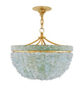 CURREY & COMPANY, BAYOU SEAGLASS PENDANT, PENDANT LIGHT