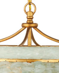 CURREY & COMPANY, BAYOU SEAGLASS PENDANT, PENDANT LIGHT