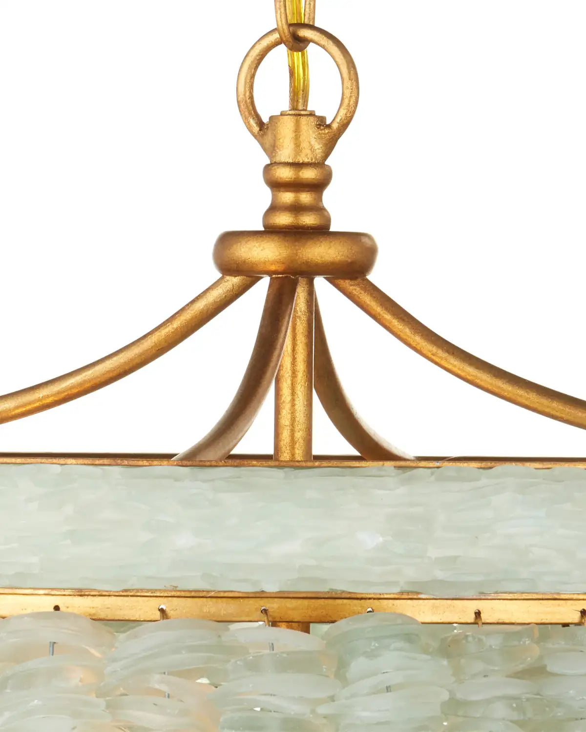 CURREY & COMPANY, BAYOU SEAGLASS PENDANT, PENDANT LIGHT