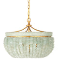 CURREY & COMPANY, BAYOU SEAGLASS PENDANT, PENDANT LIGHT