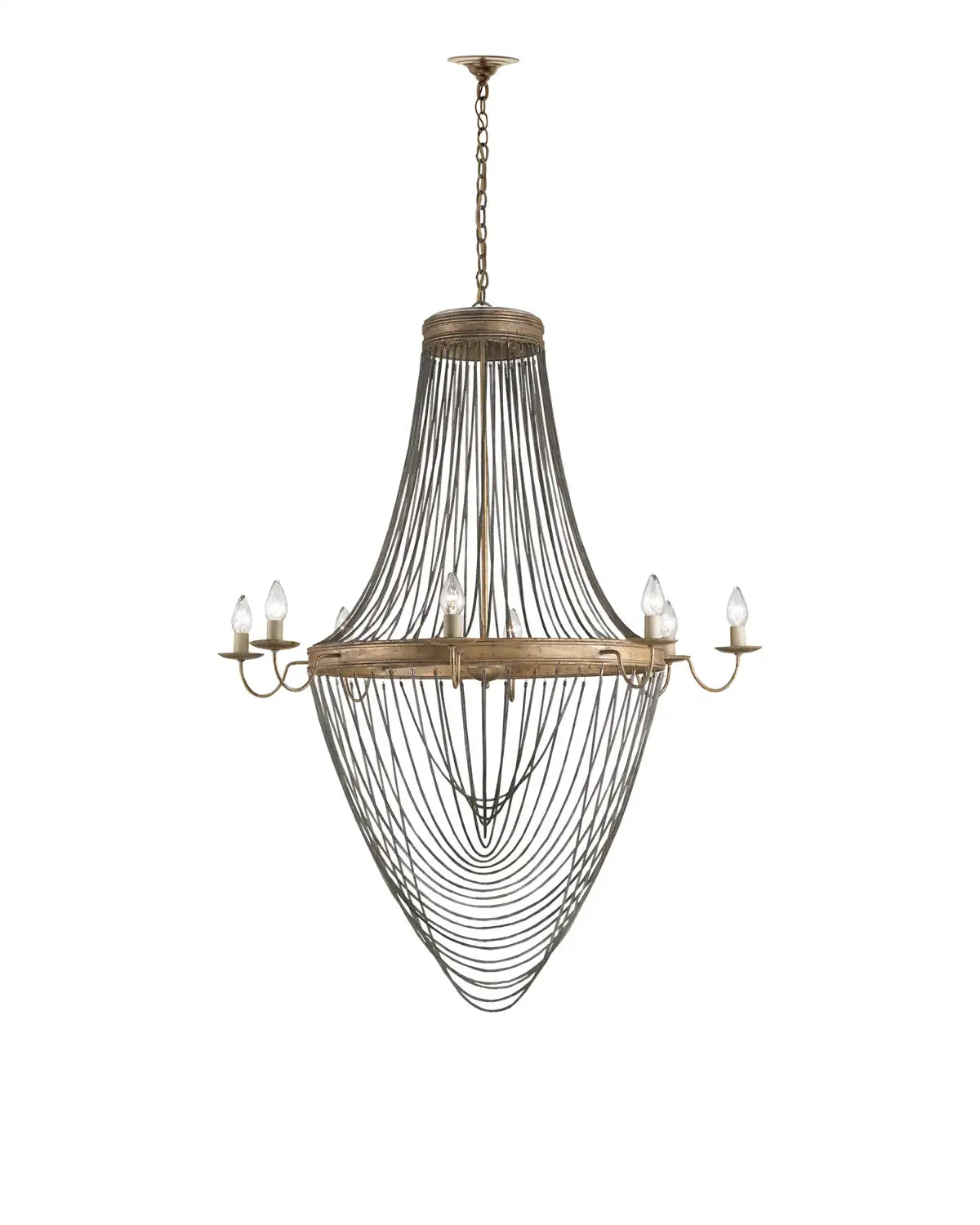 CURREY & COMPANY, LUCIEN CHANDELIER, CHANDELIER LIGHT