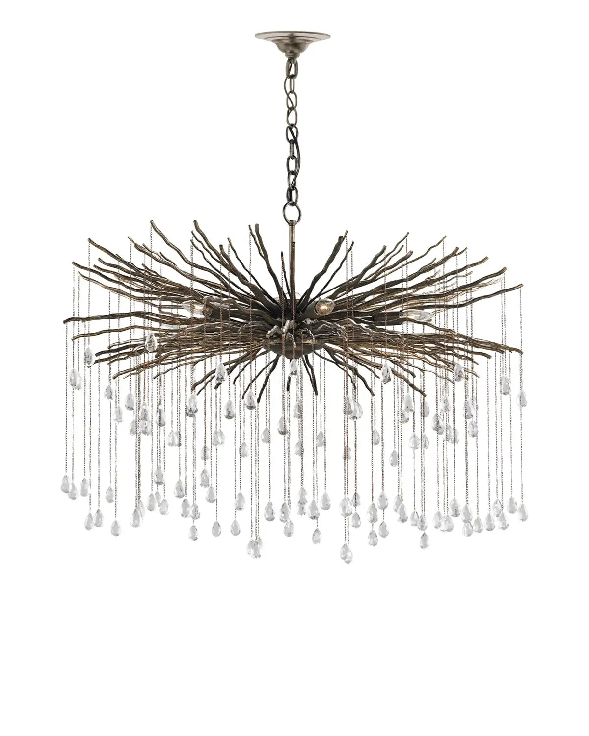 CURREY & COMPANY, FEN CHANDELIER, CHANDELIER LIGHT