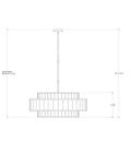 CURREY & COMPANY, FANTINE CHANDELIER, CHANDELIER LIGHT
