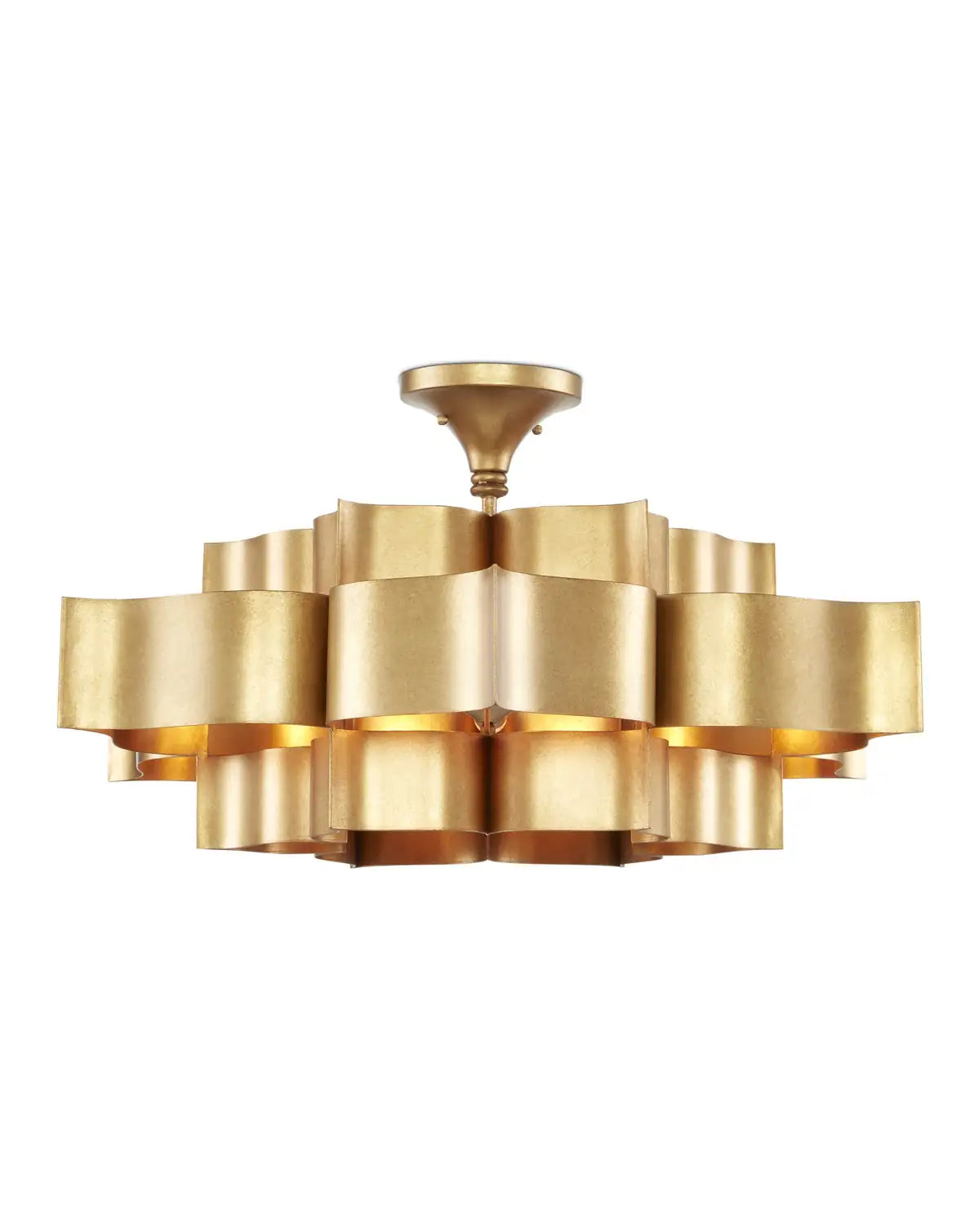 CURREY & COMPANY, GRAND LOTUS CHANDELIER, CHANDELIER LIGHT