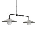 CURREY & COMPANY, BOTHY DOUBLE OUTDOOR PENDANT, CHANDELIER LIGHT