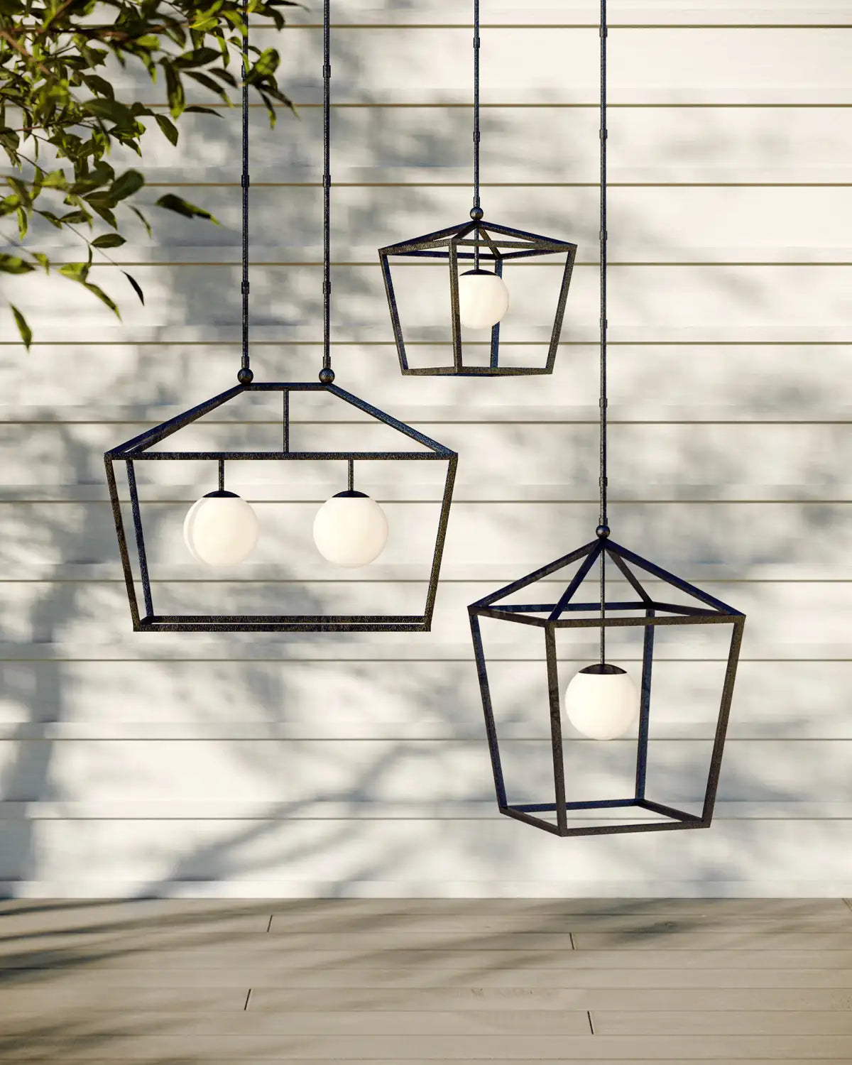 CURREY & COMPANY DENISON OUTDOOR LANTERN