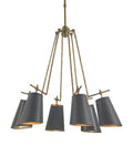 CURREY & COMPANY, JEAN-LOUIS CHANDELIER, CHANDELIER LIGHT