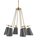 CURREY & COMPANY, JEAN-LOUIS CHANDELIER, CHANDELIER LIGHT