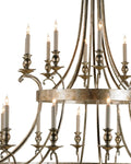 CURREY & COMPANY, LODESTAR CHANDELIER, CHANDELIER LIGHT